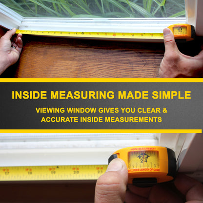CALDMORE HARDWARE 10ft / 3m Heavy Duty Tape Measure – Retractable Measuring Tool